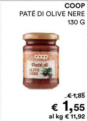 COOP Patè di Olive Nere