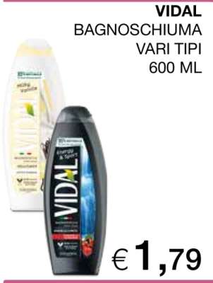 Vidal Bagnoschiuma