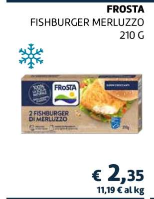 FROSTA FISHBURGER MERLUZZO