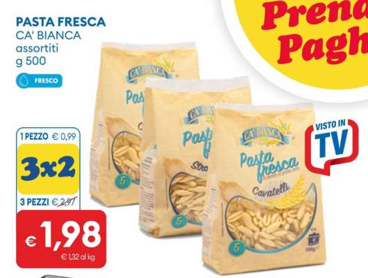 PASTA FRESCA CA' BIANCA