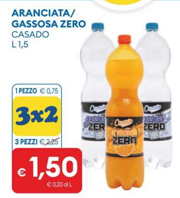ARANCIATA/GASSOSA ZERO