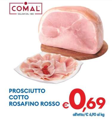 PROSCIUTTO COTTO ROSAFINO ROSSO