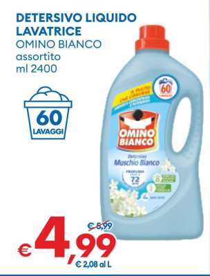 DETERSIVO LIQUIDO LAVATRICE