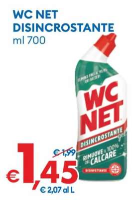 WC NET DISINCROSTANTE