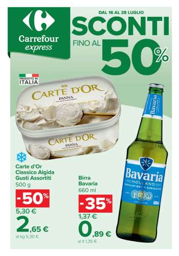 Volantino Carrefour - 16/7/2026 - 28/7/2026.