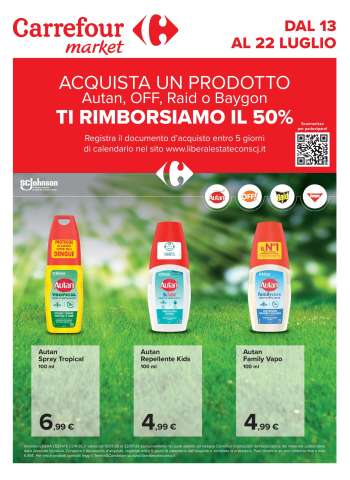 Volantino Carrefour - 13/7/2026 - 22/7/2026.