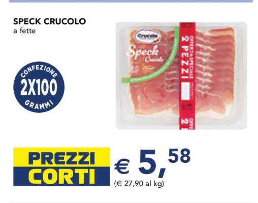 SPECK CRUCOLO a fette