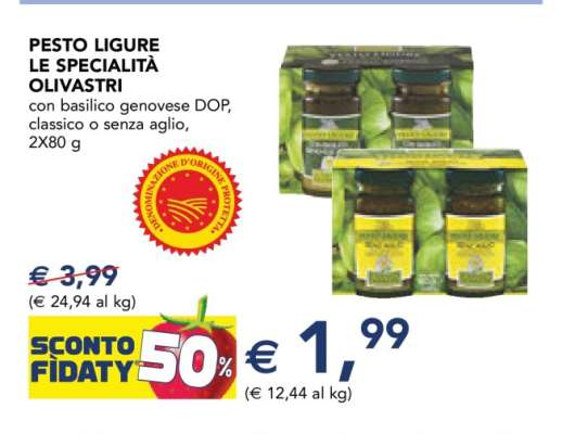 Pesto Ligure Le Specialità Olivastri