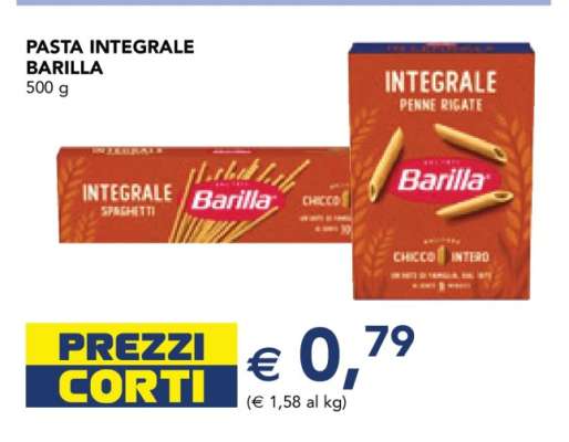 PASTA INTEGRALE BARILLA