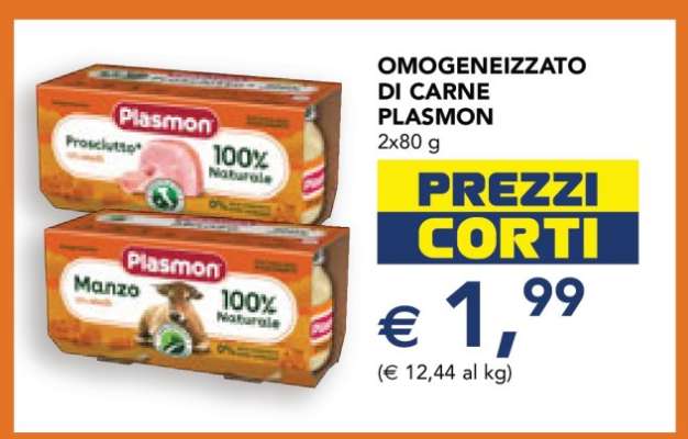 Omogeneizzato di Carne Plasmon