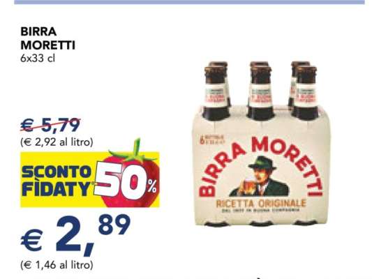 BIRRA MORETTI