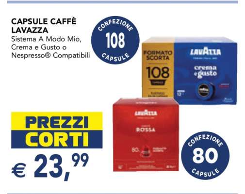CAPSULE CAFFÈ LAVAZZA