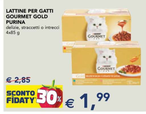 Lattine per Gatti Gourmet Gold Purina