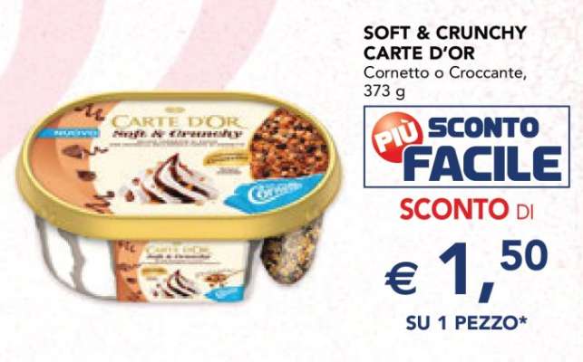 SOFT & CRUNCHY CARTE D’OR