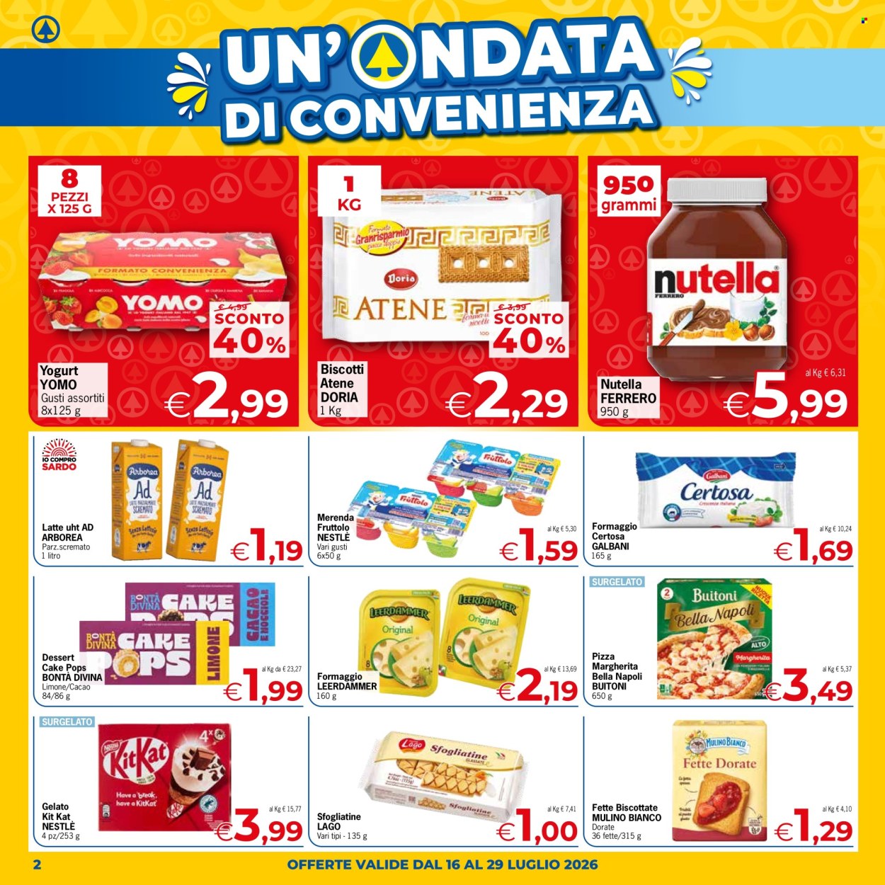 Volantino Despar - 16/7/2026 - 29/7/2026. Pagina 2