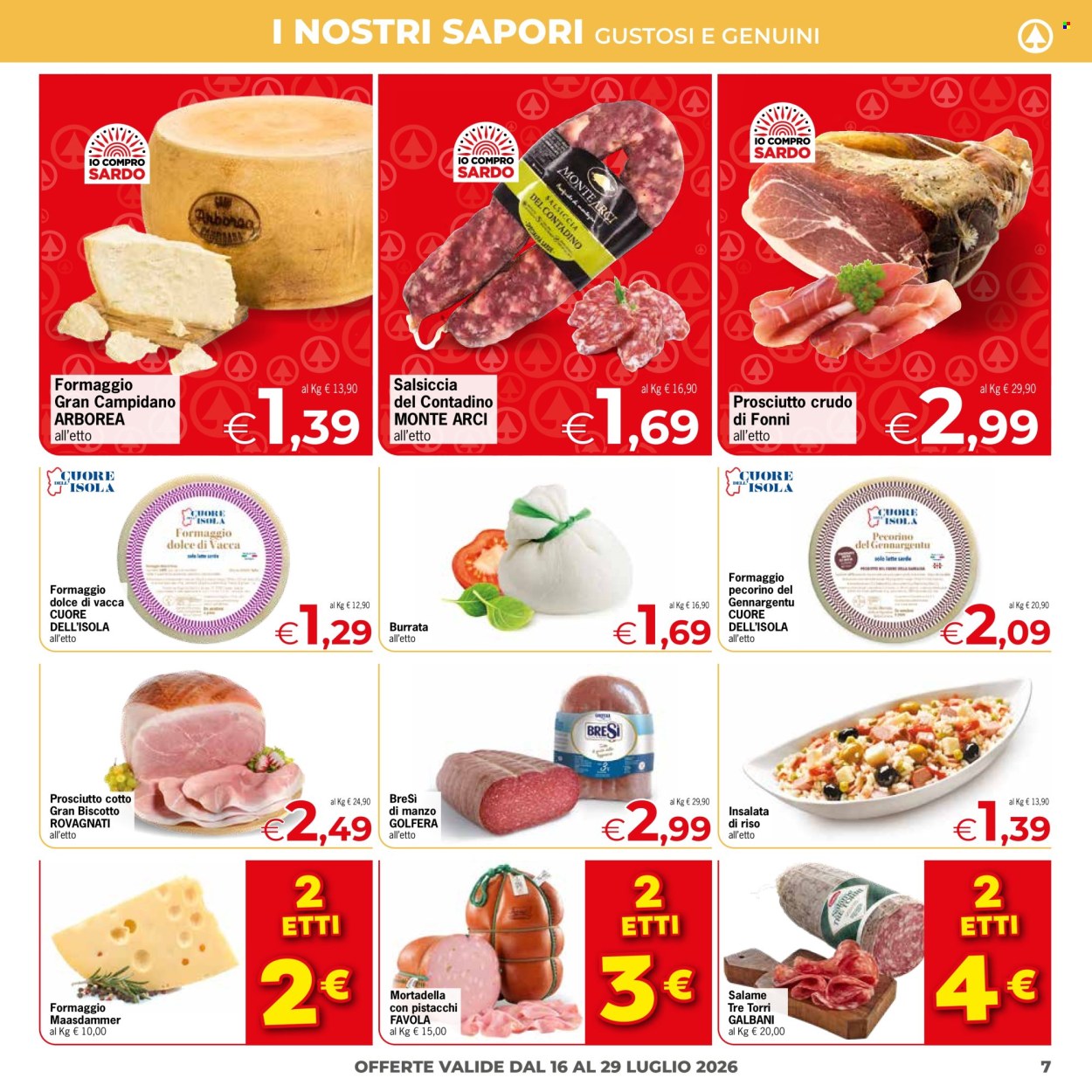 Volantino Despar - 16/7/2026 - 29/7/2026. Pagina 7