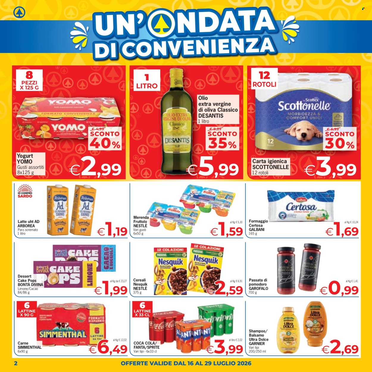 Volantino Despar - 16/7/2026 - 29/7/2026. Pagina 2