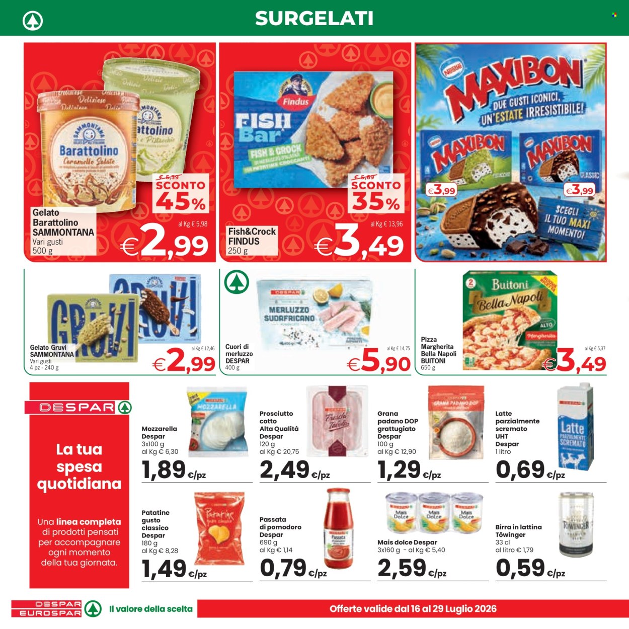 Volantino Eurospar - 16/7/2026 - 29/7/2026. Pagina 6