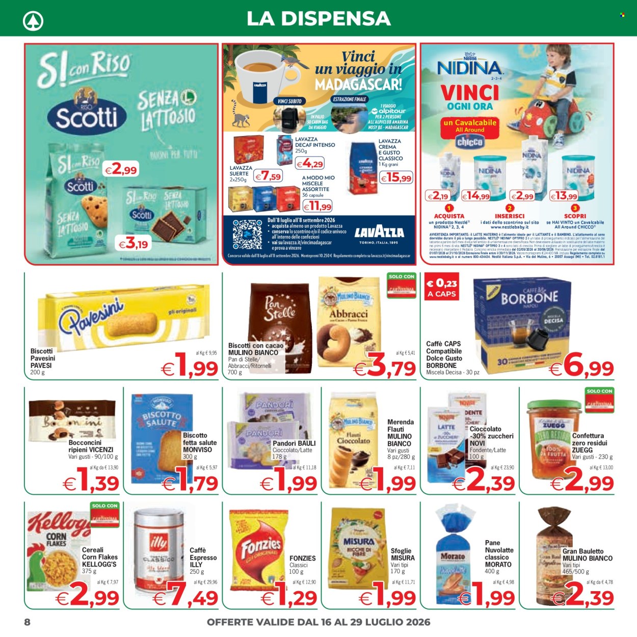 Volantino Eurospar - 16/7/2026 - 29/7/2026. Pagina 8