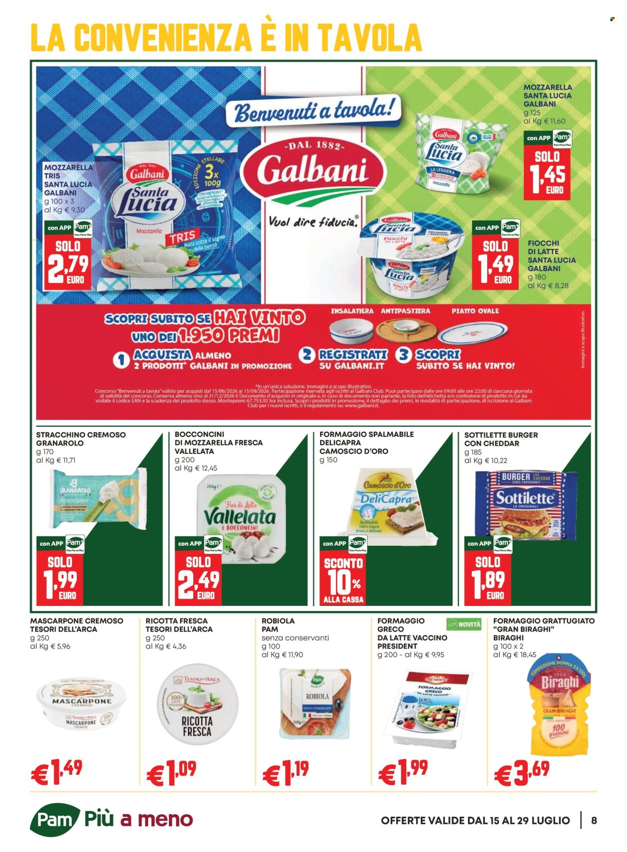 Volantino Pam Panorama - 16/7/2026 - 29/7/2026. Pagina 8