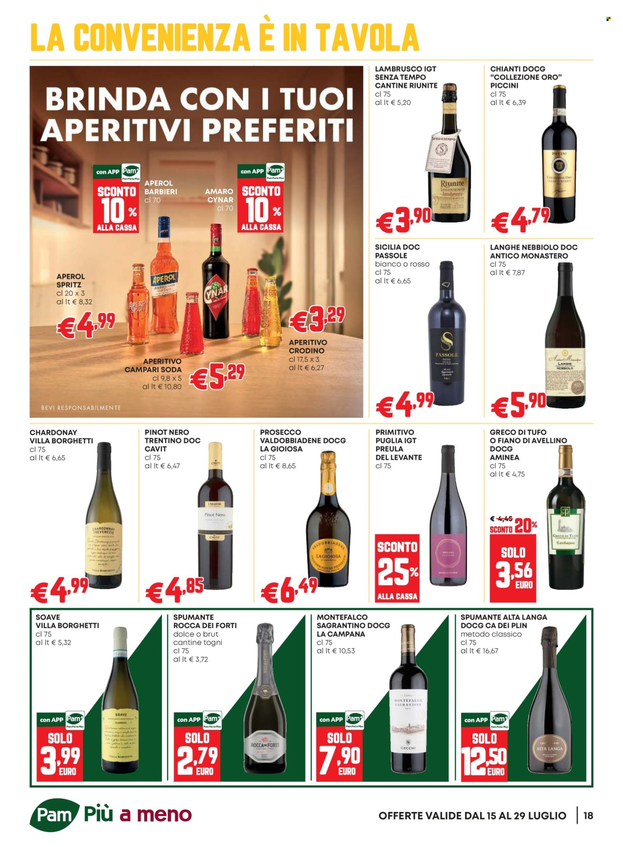 Volantino Pam Panorama - 16/7/2026 - 29/7/2026. Pagina 18