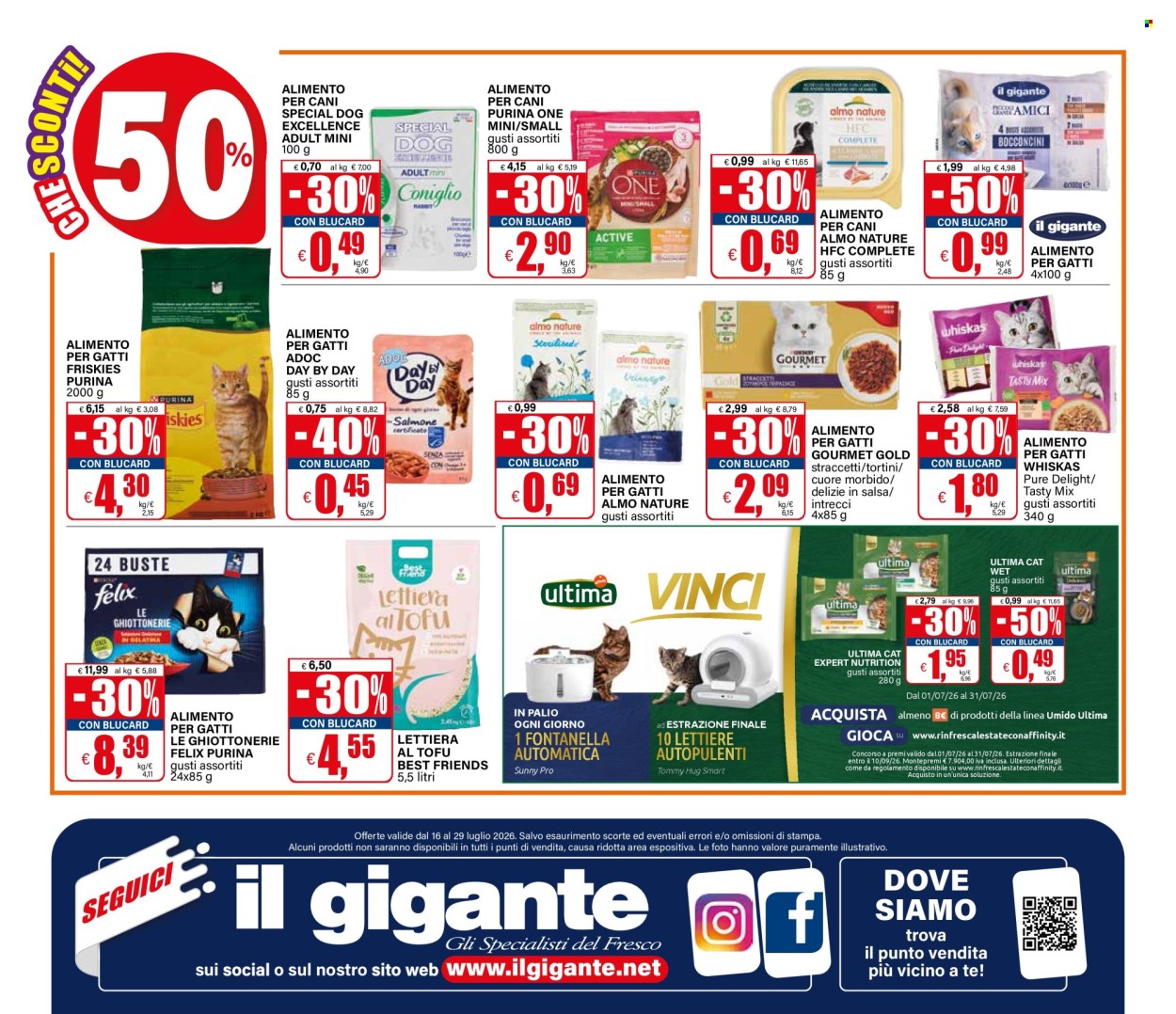 Volantino Il Gigante - 16/7/2026 - 29/7/2026. Pagina 34