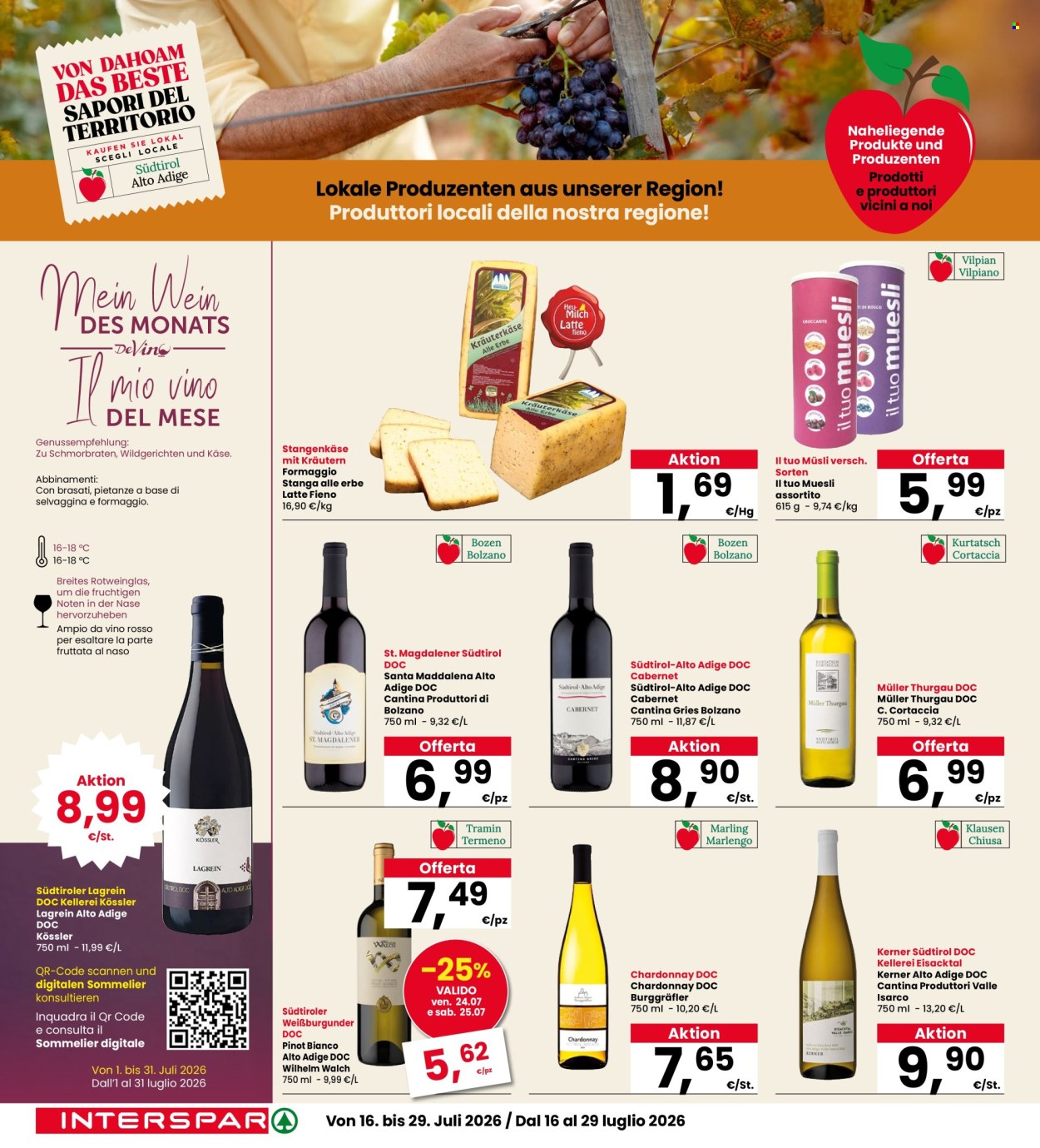 Volantino Interspar - 16/7/2026 - 29/7/2026. Pagina 8