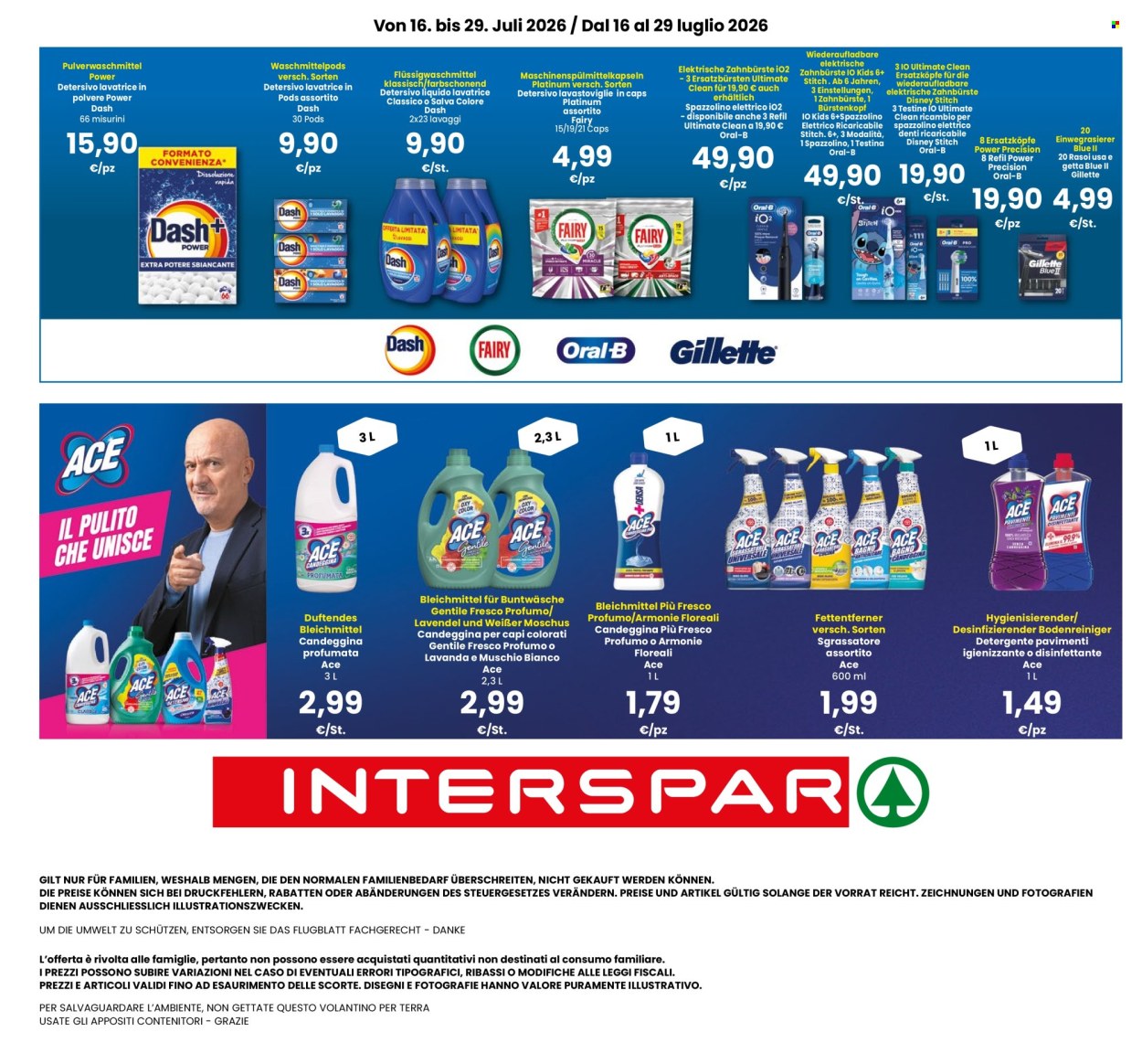Volantino Interspar - 16/7/2026 - 29/7/2026. Pagina 12