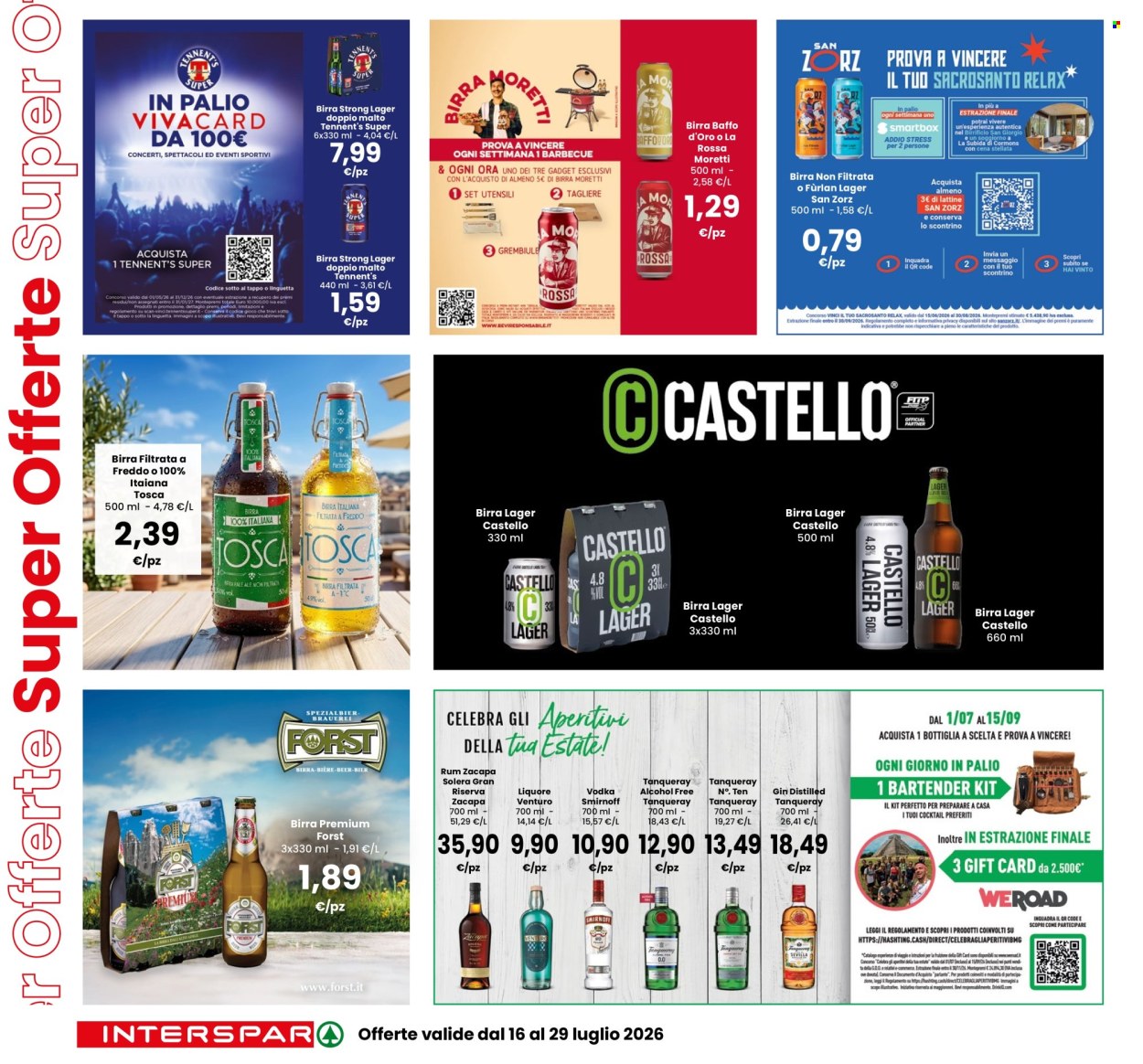 Volantino Interspar - 16/7/2026 - 29/7/2026. Pagina 8