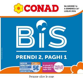 Volantino Conad - 16/7/2026 - 26/7/2026.