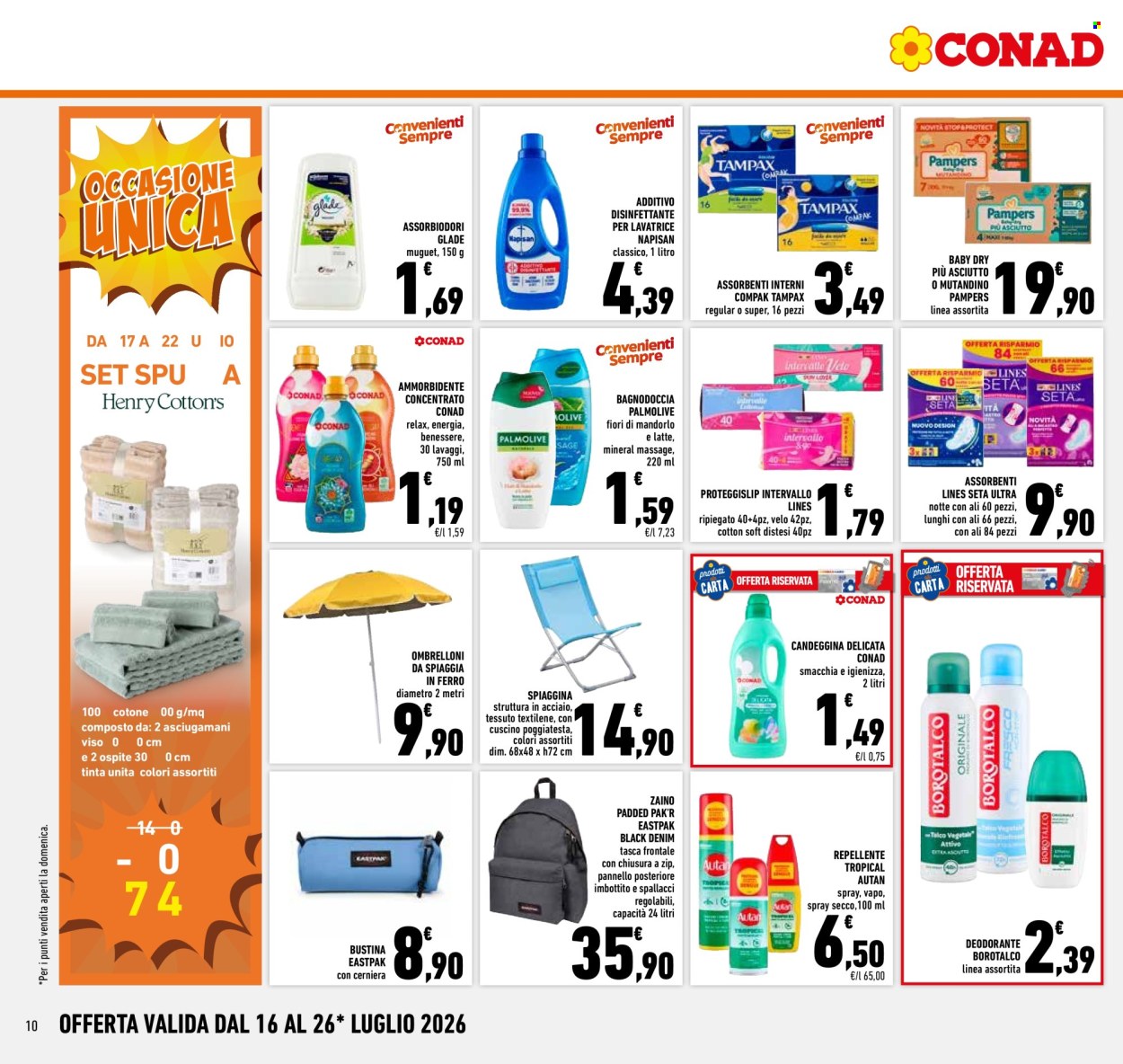 Volantino Conad - 16/7/2026 - 26/7/2026. Pagina 10