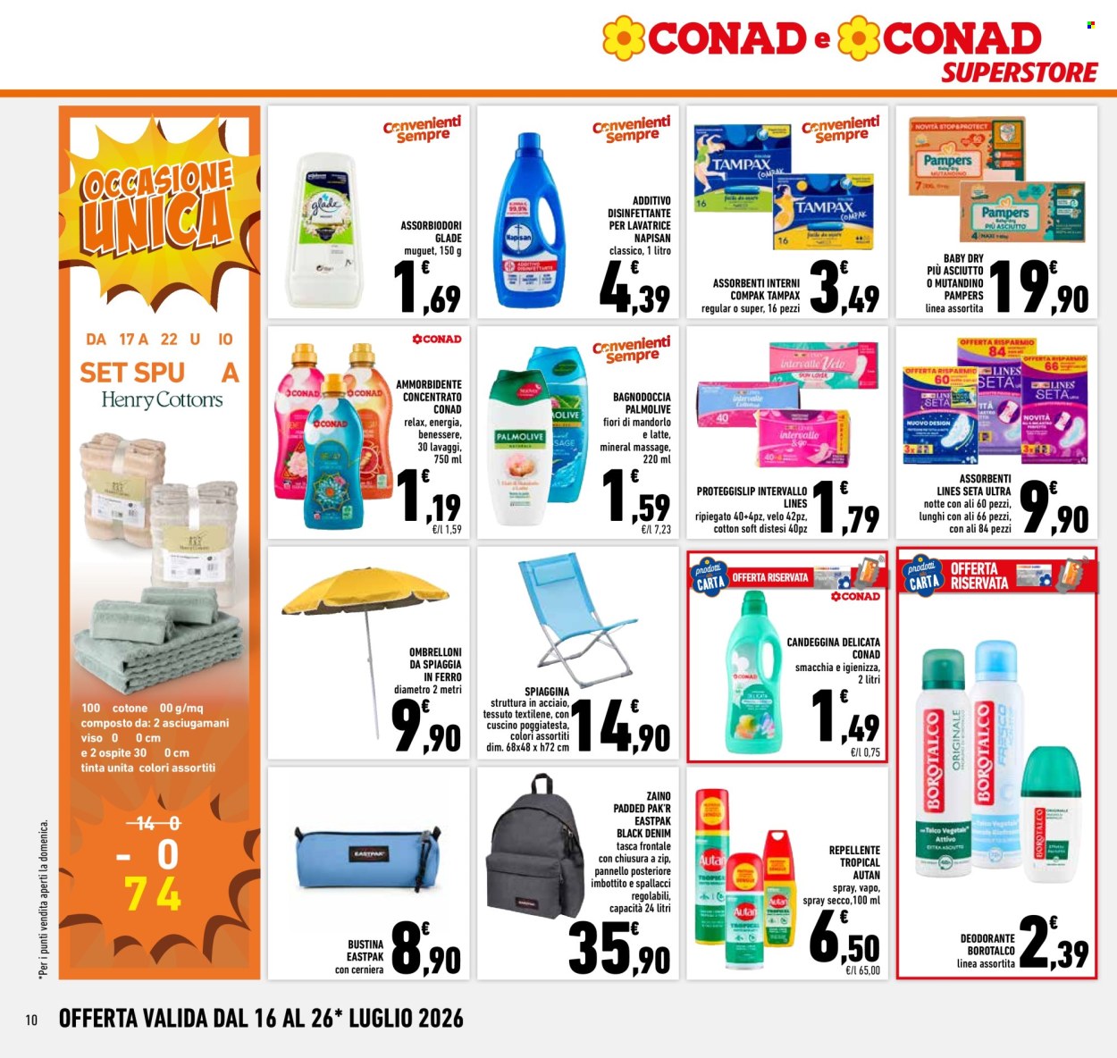 Volantino Conad Superstore - 16/7/2026 - 26/7/2026. Pagina 10