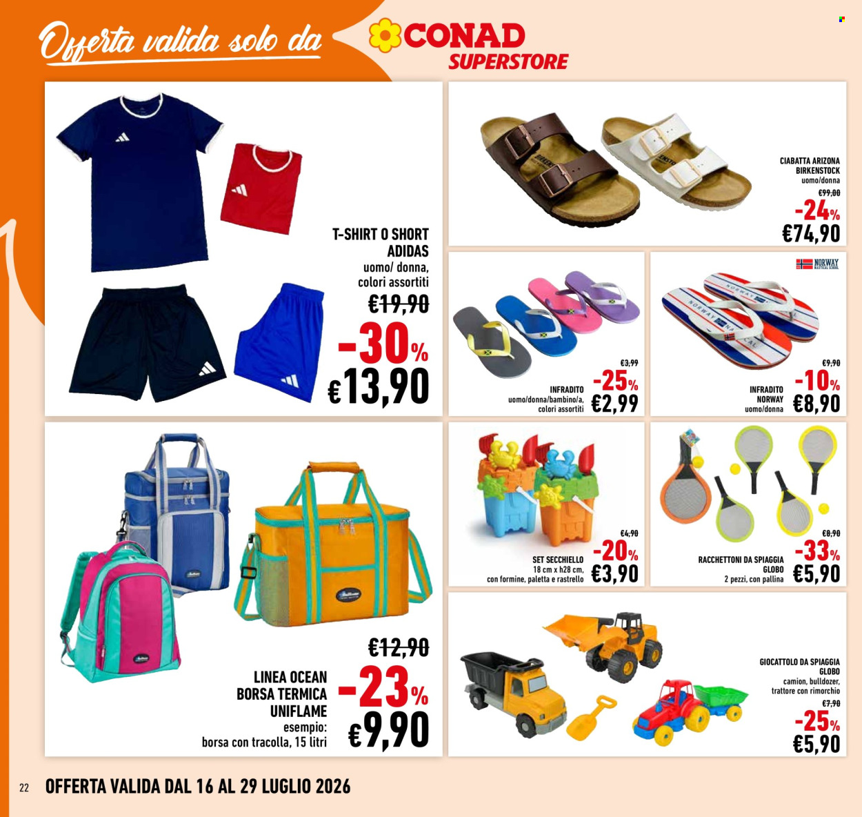 Volantino Conad Superstore - 16/7/2026 - 26/7/2026. Pagina 22