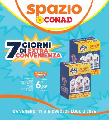 Volantino Spazio Conad - 17/7/2026 - 23/7/2026.