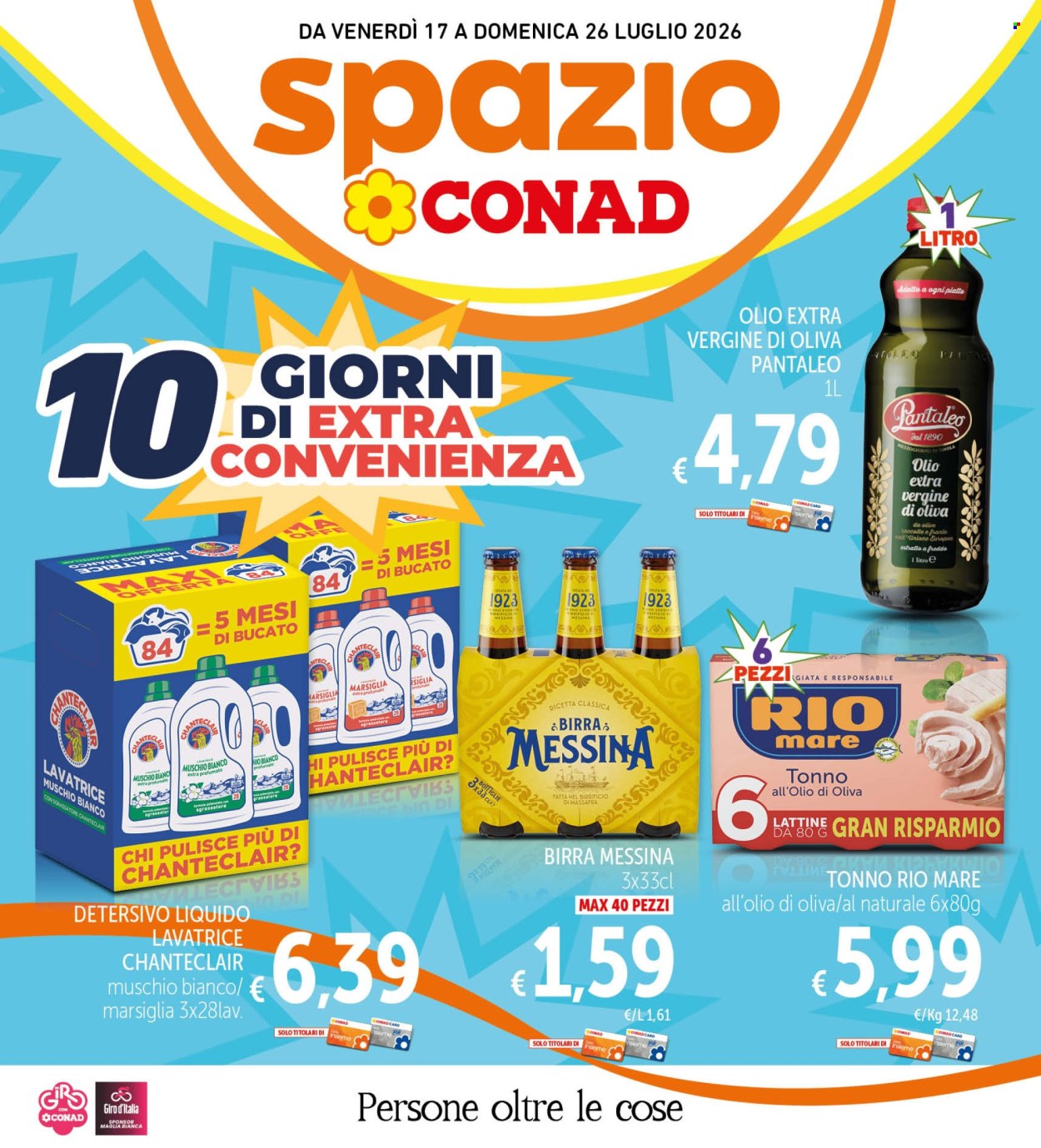 Volantino Spazio Conad - 17/7/2026 - 26/7/2026. Pagina 1