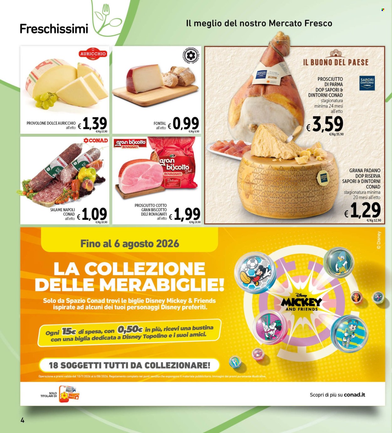 Volantino Spazio Conad - 17/7/2026 - 26/7/2026. Pagina 4
