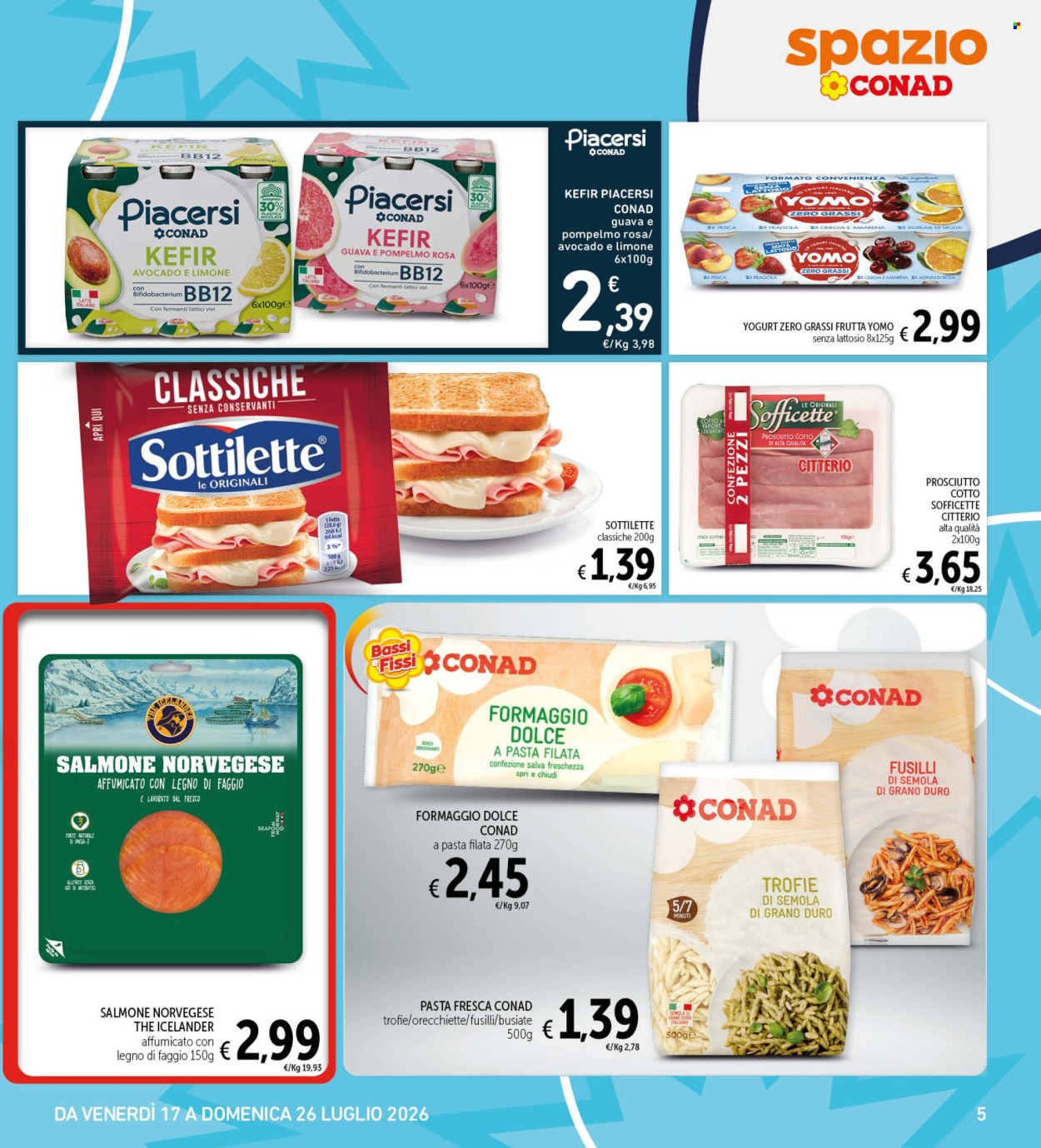 Volantino Spazio Conad - 17/7/2026 - 26/7/2026. Pagina 5