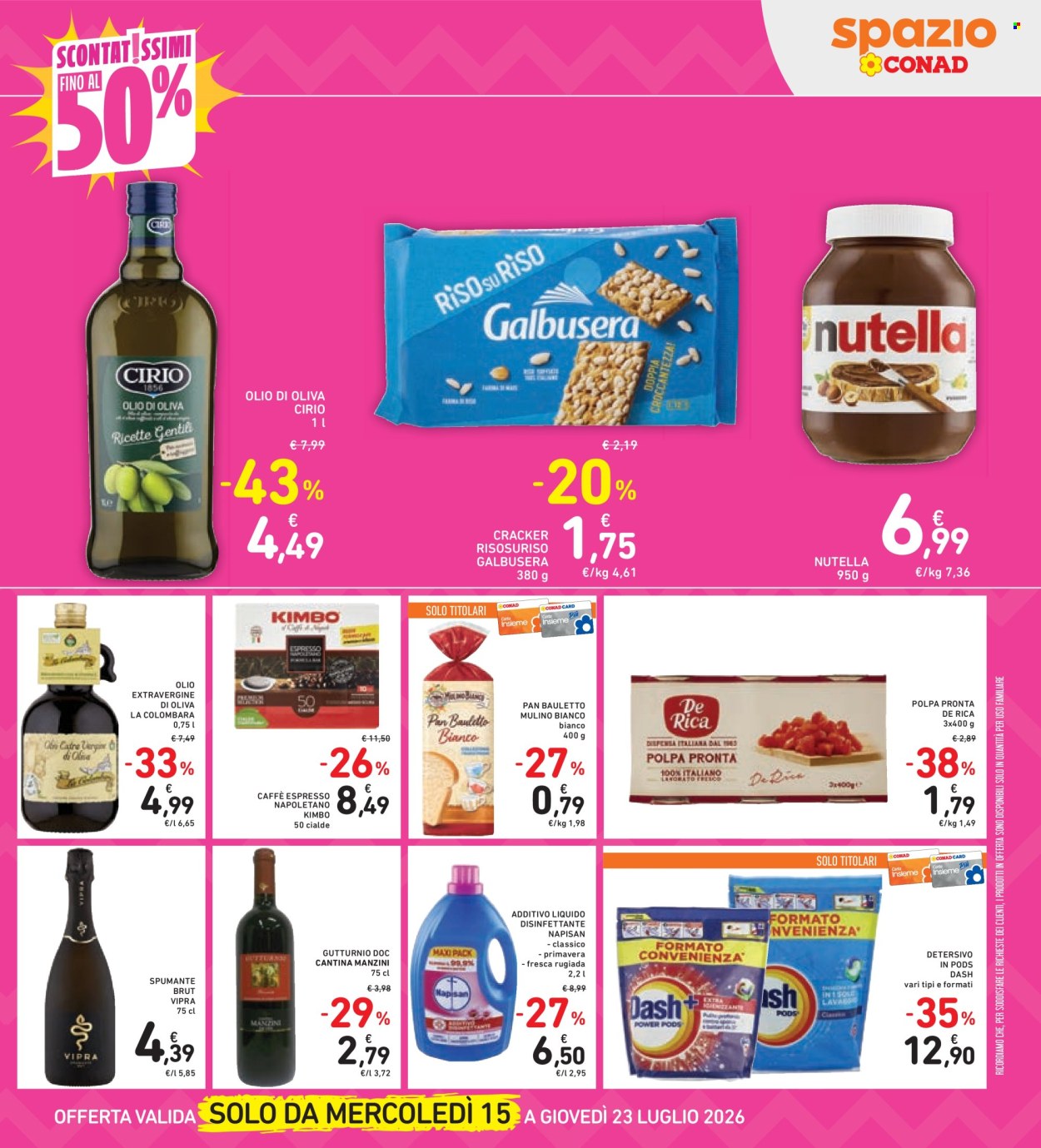 Volantino Spazio Conad - 15/7/2026 - 23/7/2026. Pagina 3