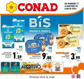 Volantino Conad - 17/7/2026 - 28/7/2026.