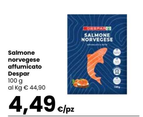 Salmone Norvegese Affumicato Despar