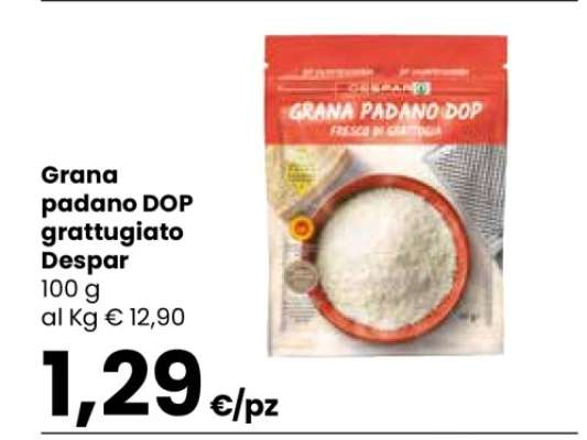 Grana Padano DOP grattugiato DESPAR