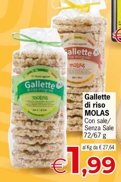 Gallette di riso MOLAS
