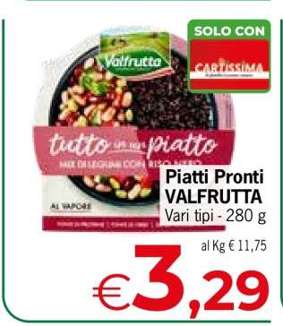 Piatti Pronti VALFRUTTA
