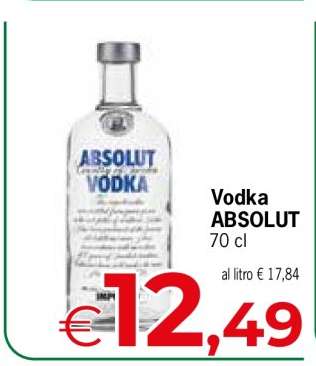 Vodka Absolut