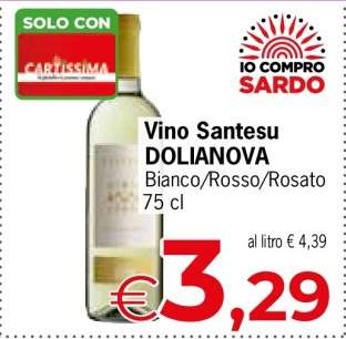 Vino Santesu DOLIANOVA