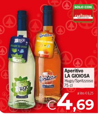Aperitivo LA GIOIOSA