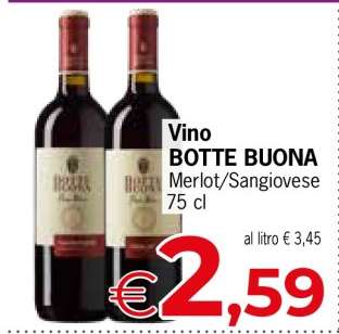 Vino BOTTE BUONA
