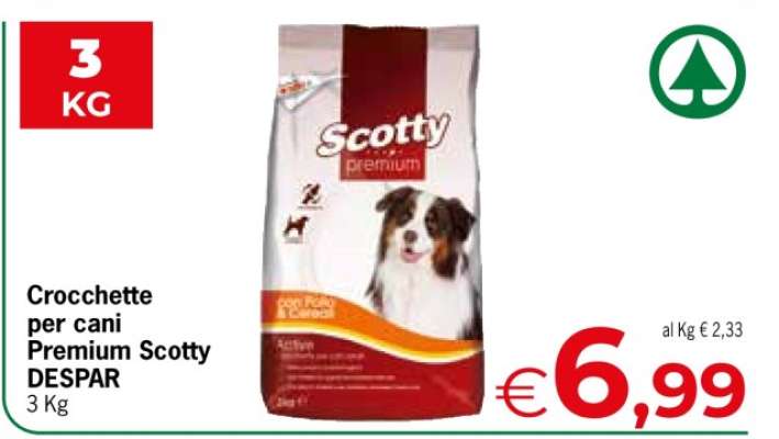 Crocchette per cani Premium Scotty DESPAR