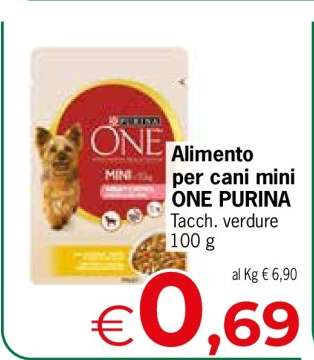 Alimento per cani mini ONE PURINA