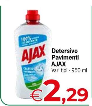 Detersivo Pavimenti Ajax